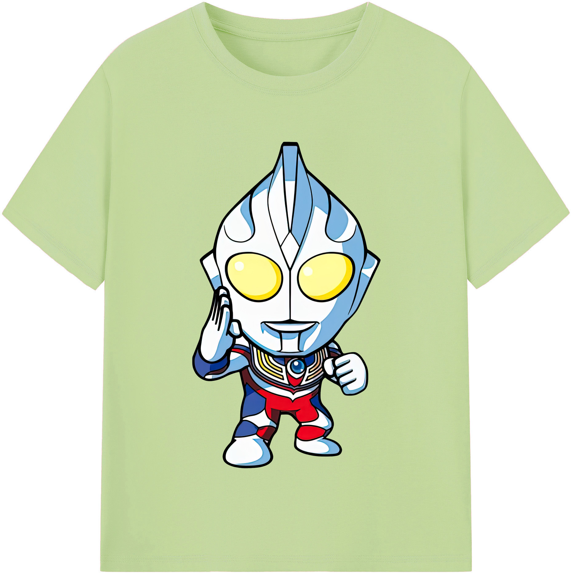 （画像用） ウルトラマン Ultraman 綿100％半袖Tシャツ（フロントプリント）